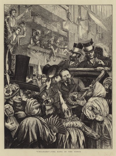 Rome, un contraste de carnaval, L